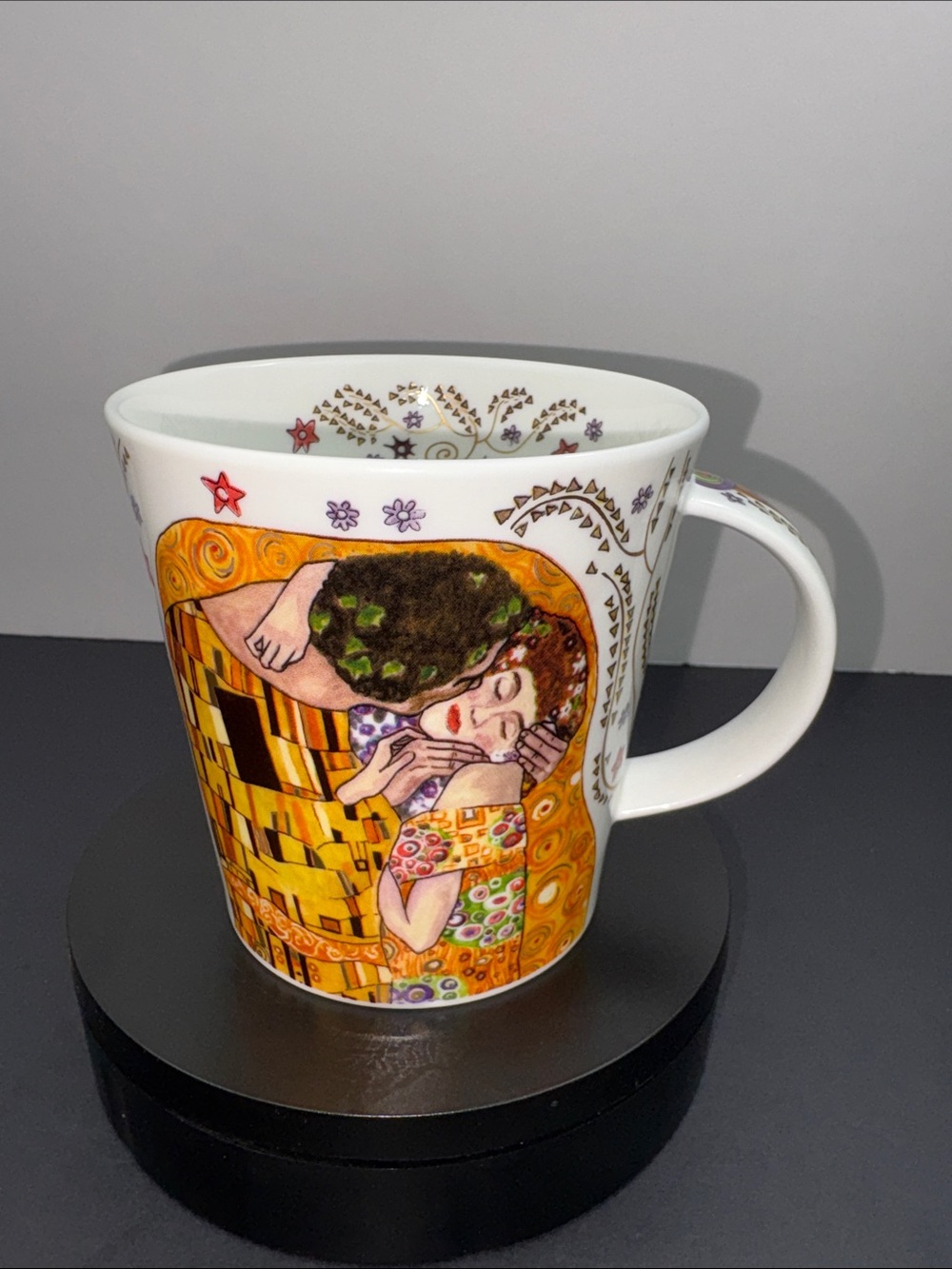 Dunoon Adoration Kiss Mug Gustav Klimt Cairngorm Made in England